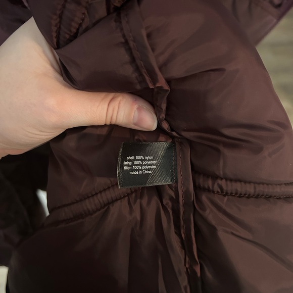 Lane Bryant Purple Mid-Length Puffer Coat NWT 22/24 - Picture 11 of 12